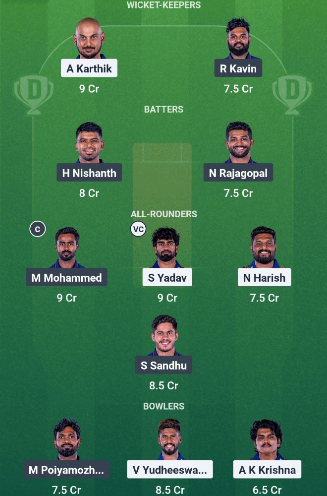 Fantasy Team Screenshot