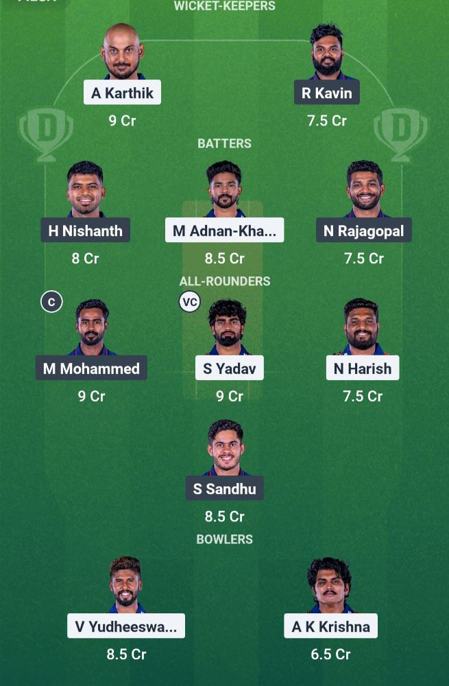Fantasy Team Screenshot