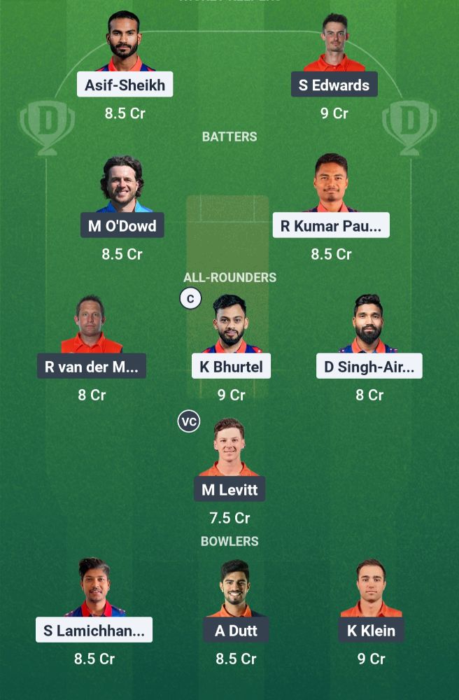 Fantasy Team Screenshot